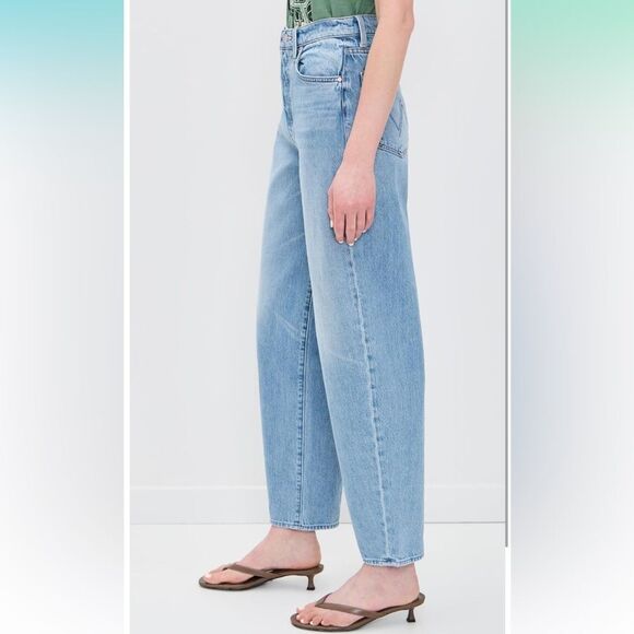 NWT MOTHER Women's The Fangirl Button Skimp Jeans size 27 - Picture 3 of 16